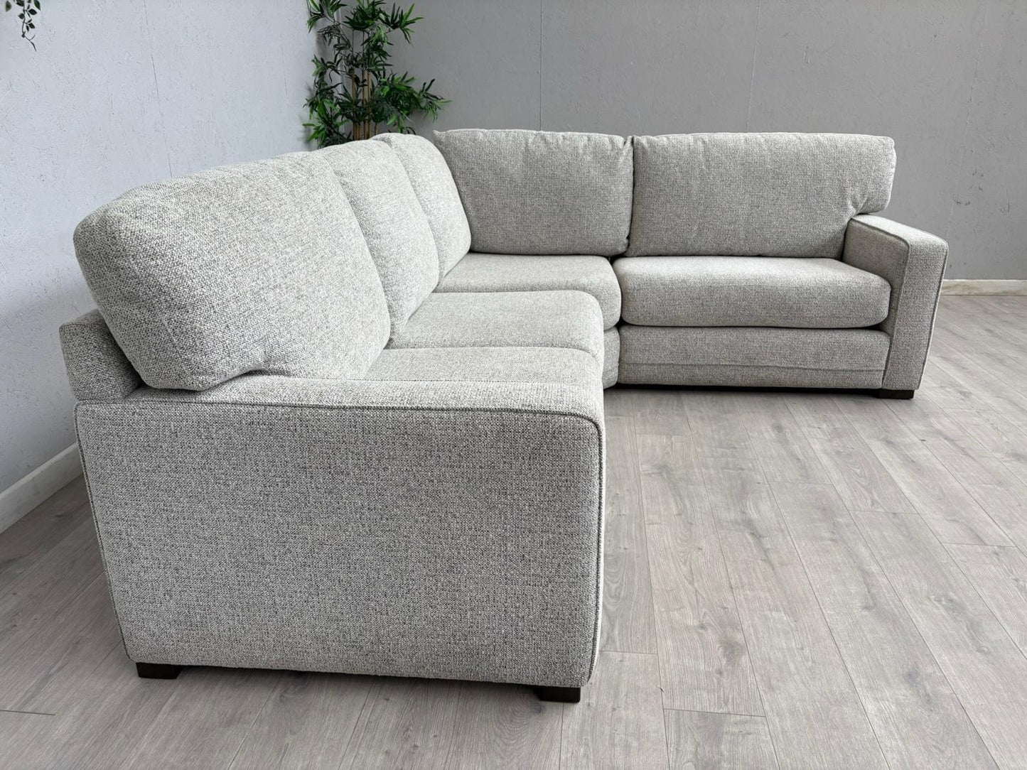Furniture Village Fabric RHF Corner Sofa - RRP £2,295