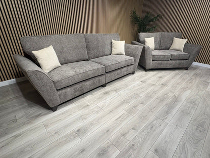 DFS Sample Fabric 4 Seater + 2 Seater Sofa Set - RRP £2559