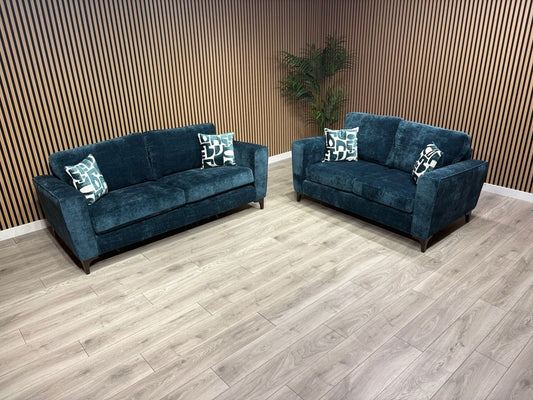 ORION Fabric 3 Seater + 2 Seater Sofa Set - RRP £2278