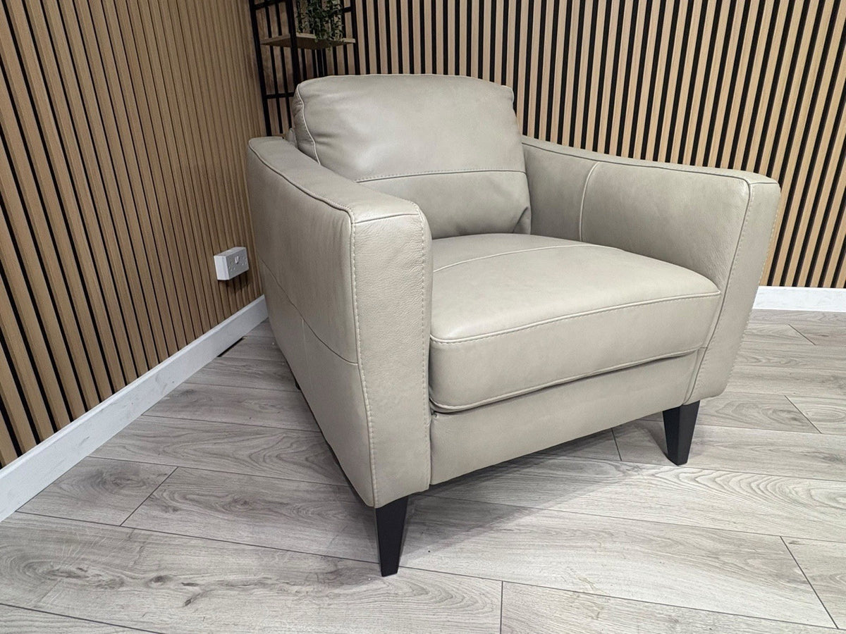 John Lewis BAILEY Style Leather Armchair RRP £1295