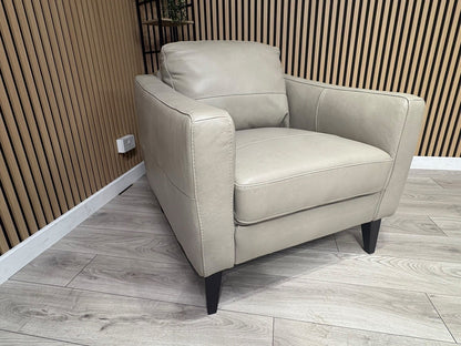 John Lewis BAILEY Style Leather Armchair RRP £1295