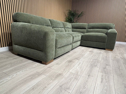 Denver Fabric Modular Corner Sofa ( RHF or LHF ), Dark Sage  - RRP £2399
