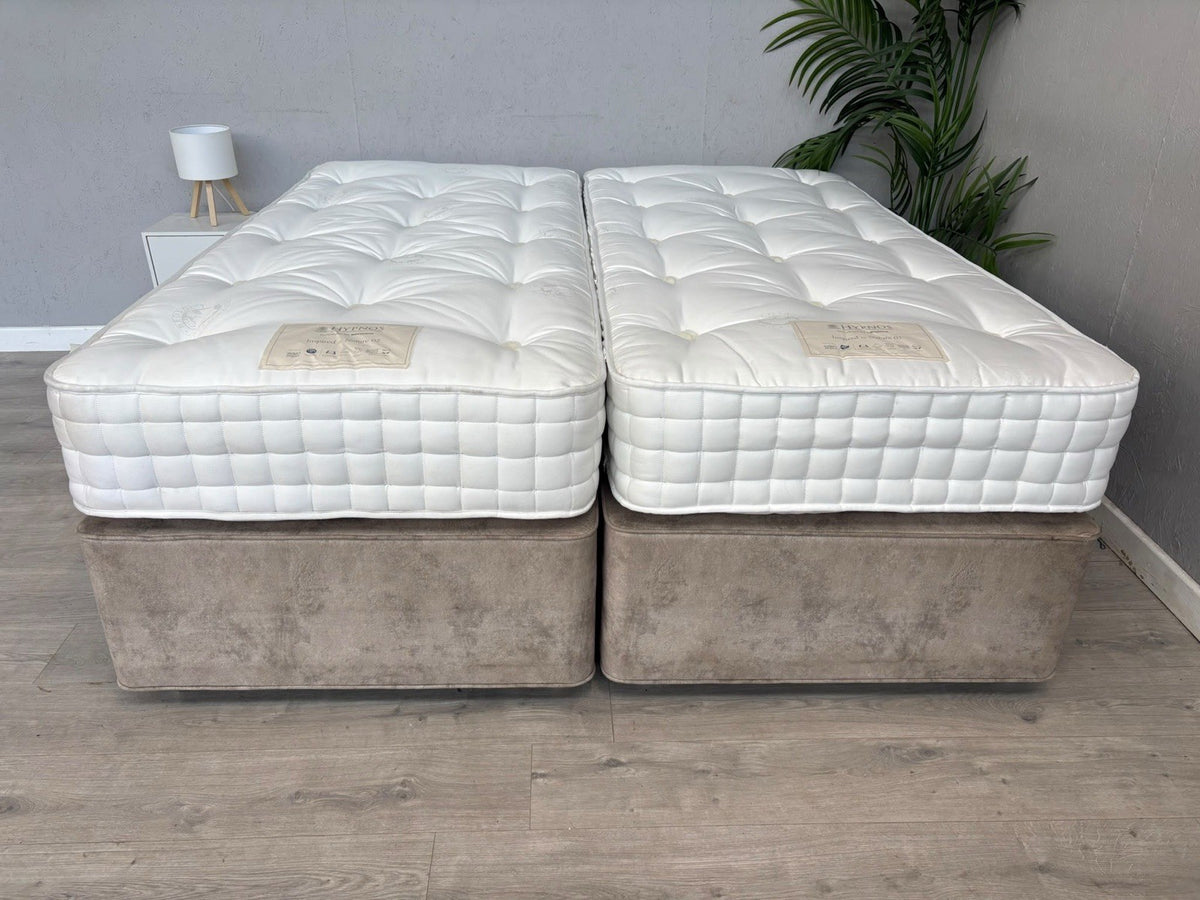 HYPNOS Inspired By Nature 02 6ft Superking Zip & Link Mattress, Med - RRP £3,699