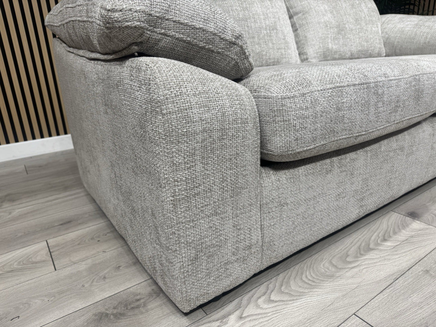 SCS - Hampton Woven Fabric 3 Seater Sofa Bed - RRP: £2000