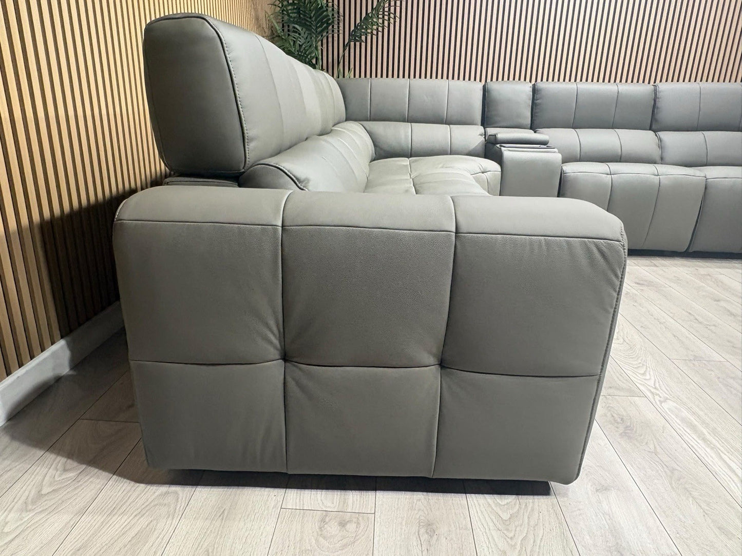 Sofology BARI Large Leather Power Recliner Corner Sofa - RRP £5899