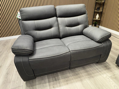 DFS Eiger Style Fabric 3+2 Seater Power Sofa Set RRP £2788