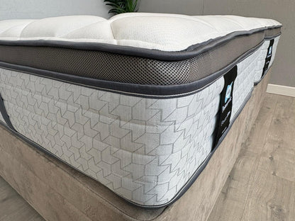 Sealy Elevate Ultra BRONTE 6ft Superking Zip & Link Mattress, Firm - RRP £2899