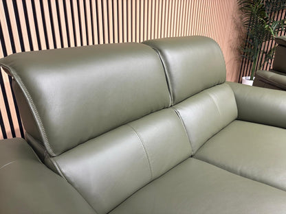 Furniture Village JUDE Style Leather 2 Seater Sofa + 2 x Armchairs - RRP £6,485
