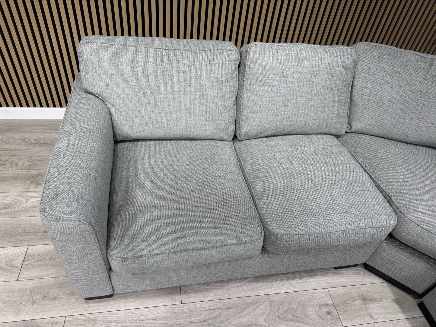 Furniture Village Elora Fabric Corner Sofa RRP £2895 - Best Price Online