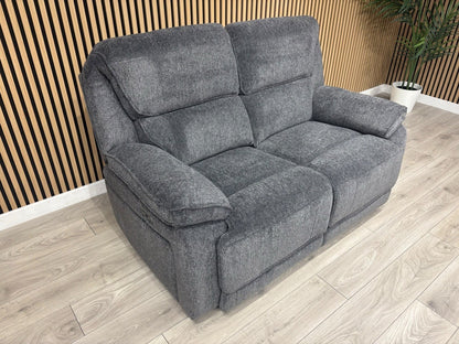 ORLANDO Fabric 2 Seater Power Recliner Sofa - RRP £1599