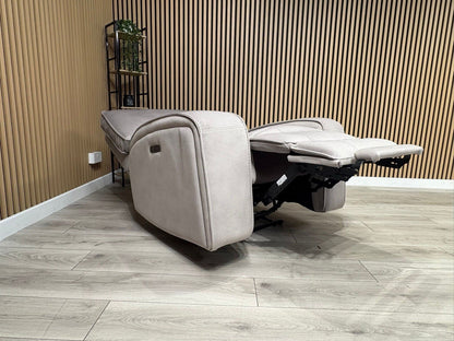 DFS - EXCALIBUR Fabric Power Recliner Armchair - RRP £1,299