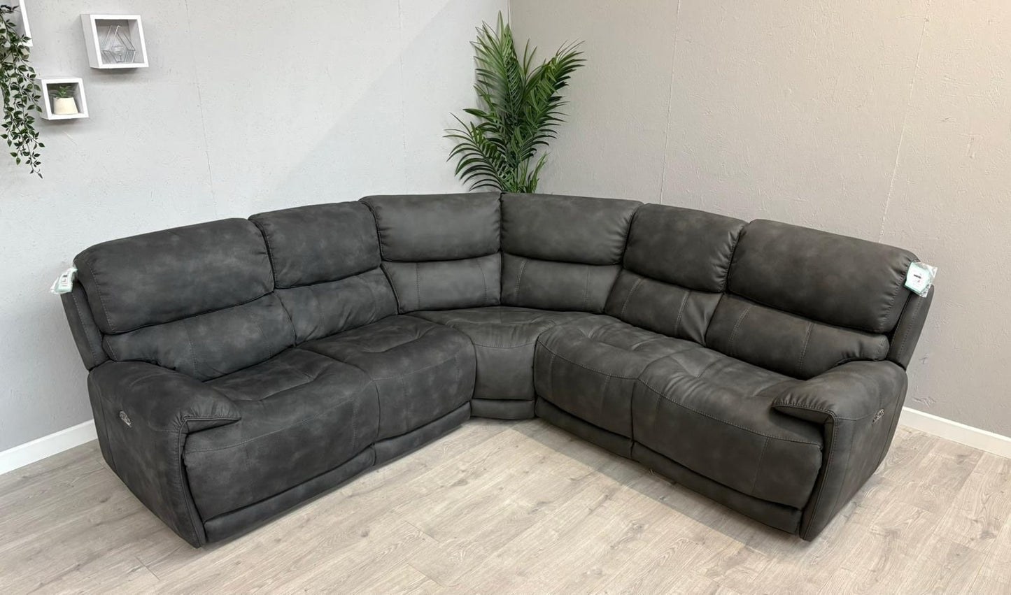 Furniture Village - LINK Fabric Large Power Recliner Corner Sofa - RRP £2,445