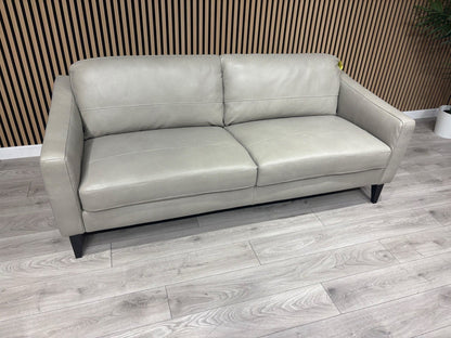 John Lewis BAILEY Style 3 Seater Leather Sofa RRP £2395
