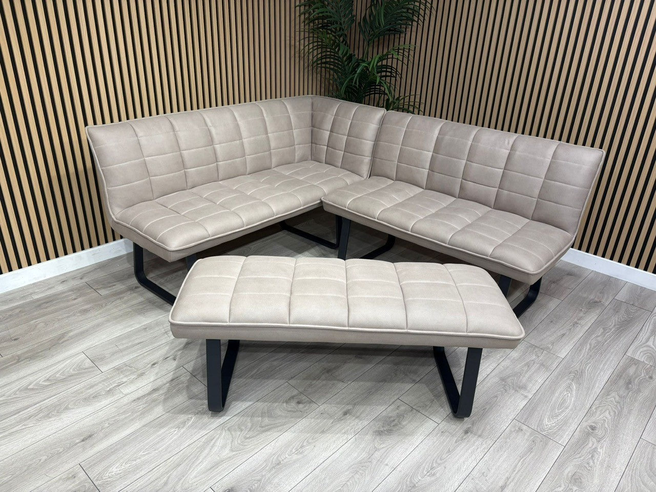 Furniture Village- LIMA Fabric Corner Bench Set, RRP: £1299