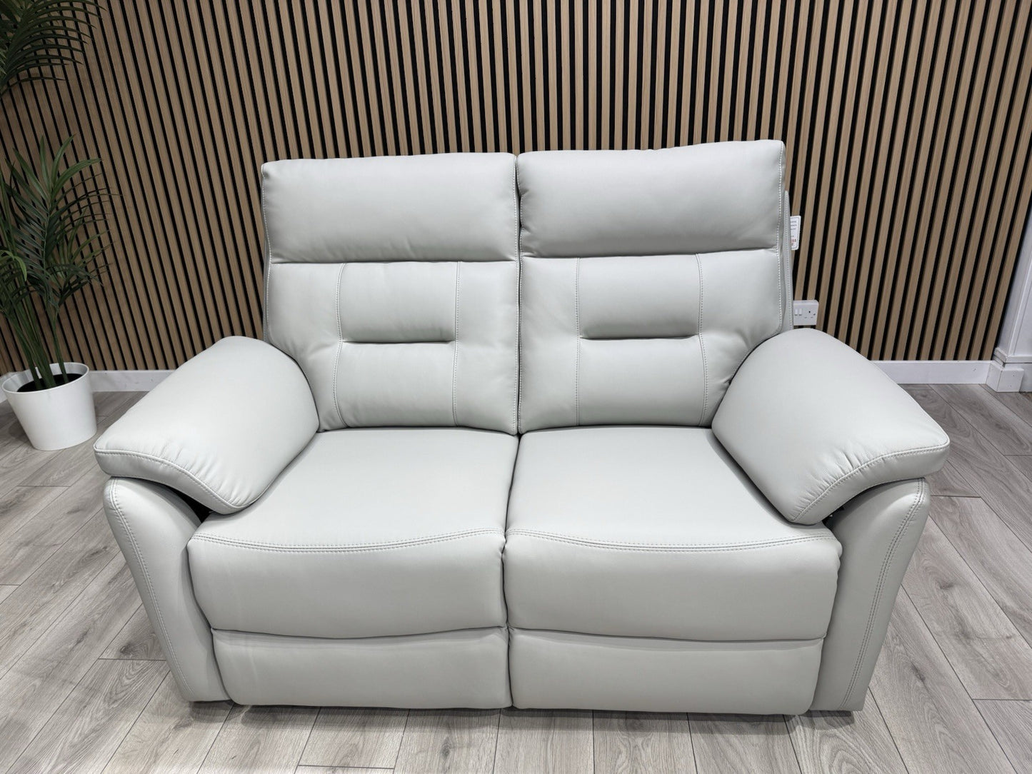 TREND Leather 3 + 2 Seater Power Sofa Set - RRP £4595