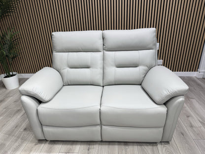 TREND Leather 3 + 2 Seater Power Sofa Set - RRP £4595