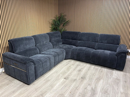 Furniture Village ECLIPSE Style Large Fabric Power Recliner Corner - RRP £3,995