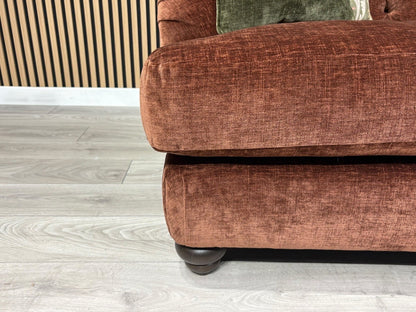 Alexander & James 3 Seater Button Back Sofa + Love Chair, RRP: £2895