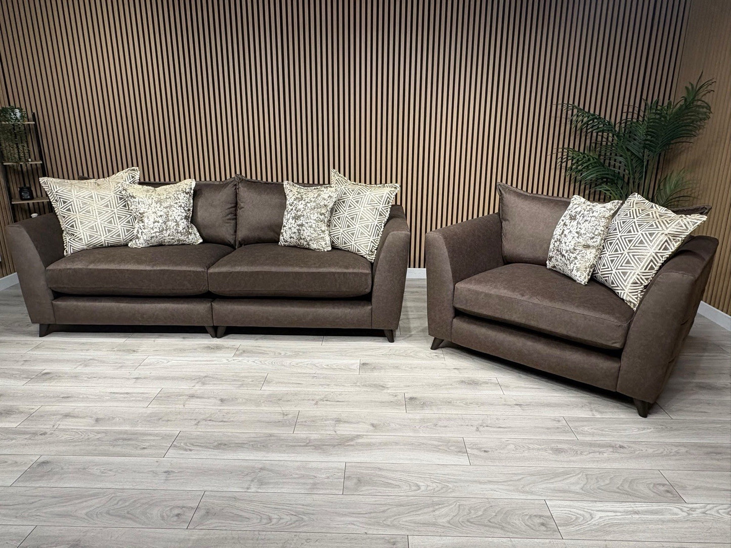 Ashley Manor SAN MATTEO 4 Seater Sofa + Love Chair Set - RRP £5290