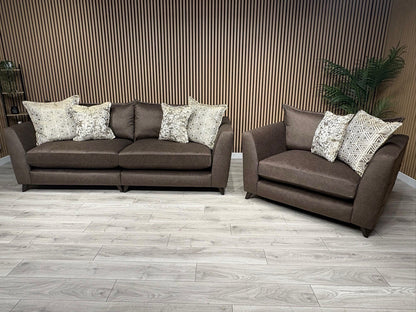 Ashley Manor SAN MATTEO 4 Seater Sofa + Love Chair Set - RRP £5290
