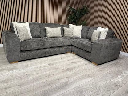 DFS Sample Pandora Fabric RHF 2c1 Corner Sofa RRP: £3295