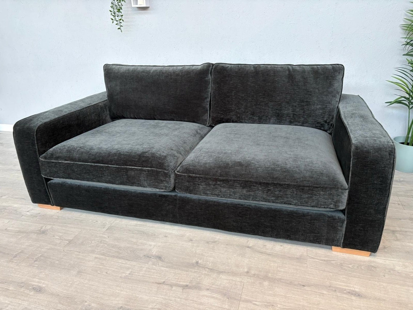 Sofology CAVALLI Fabric Large 3 Seater Sofa, Slate  - RRP £3,499