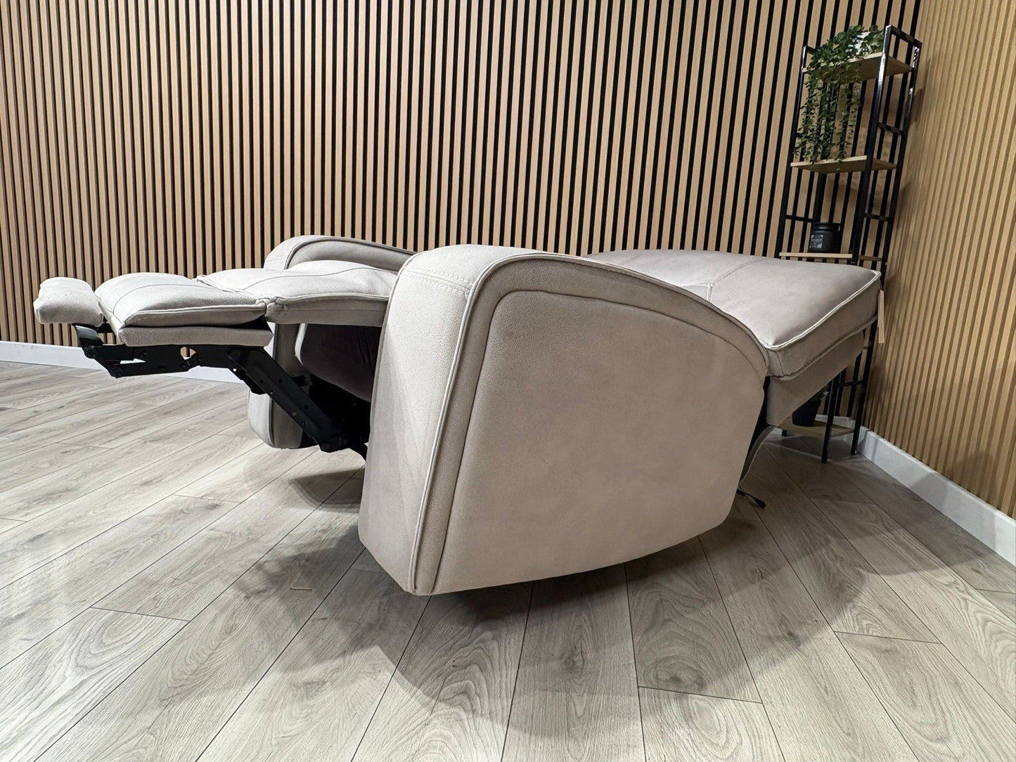DFS - EXCALIBUR Fabric Power Recliner Armchair - RRP £1,299