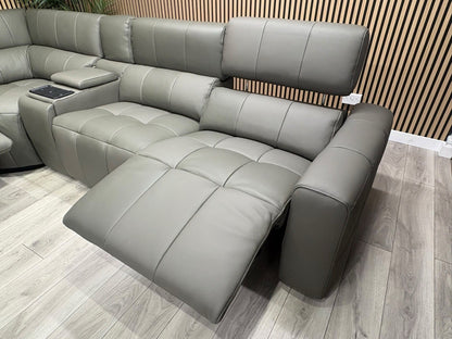 Sofology BARI Large Leather Power Recliner Corner Sofa - RRP £5899