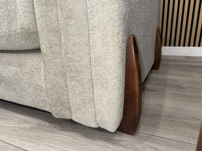 Charlie Marble Arch Style 3 Seater + Love Chair Fabric Sofa Set - RRP £3098