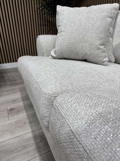 Laura Ashley LYNDEN Style Fabric 3 Seater + 2 Seater Sofa Set - RRP £2,700