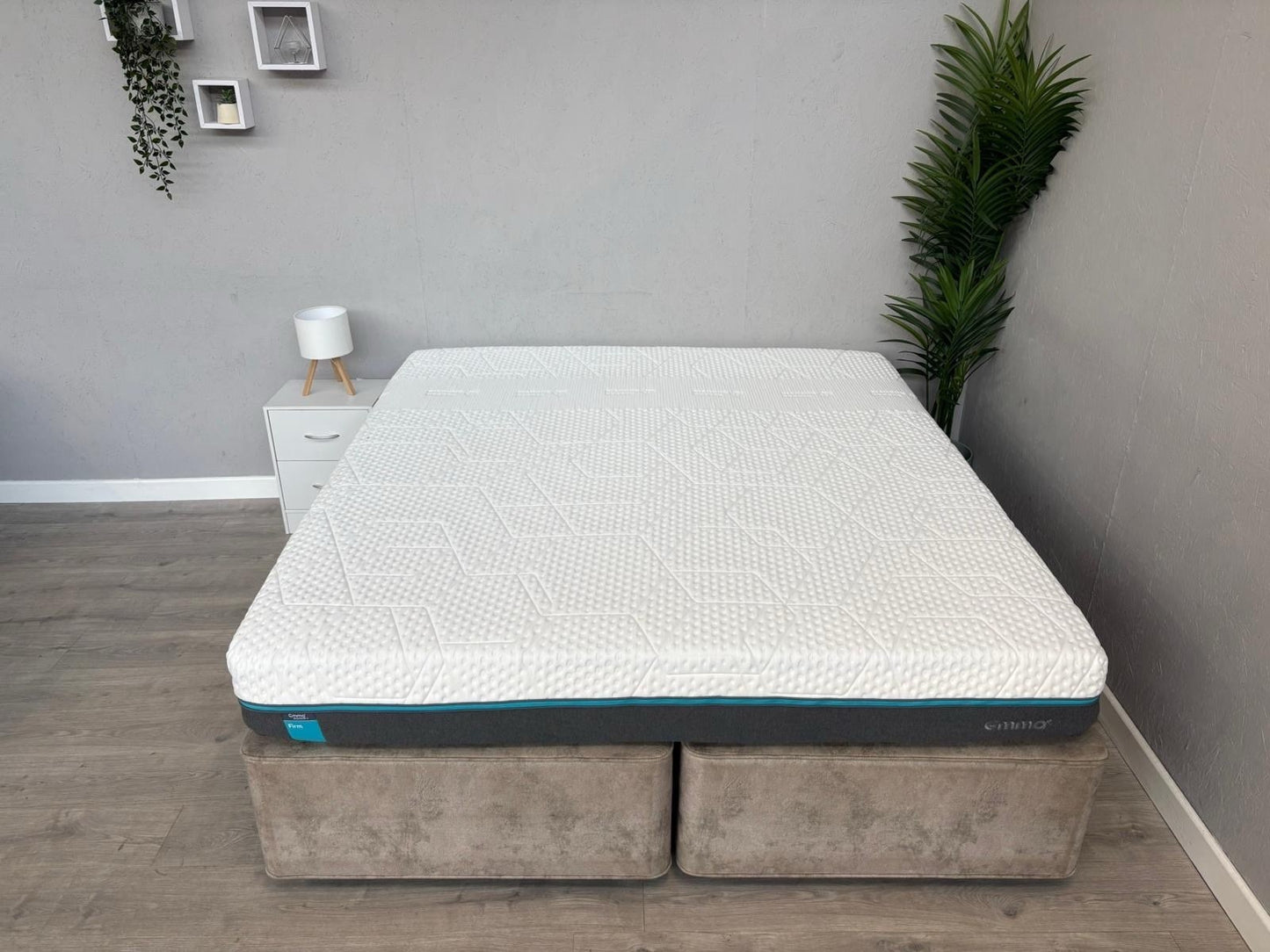EMMA - Diamond Firm Spring Free 6ft Superking Mattress - RRP £1,599