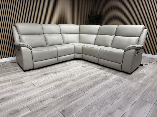 Furniture Village MORENO Style Leather Power Recliner Corner Sofa - RRP £3,395