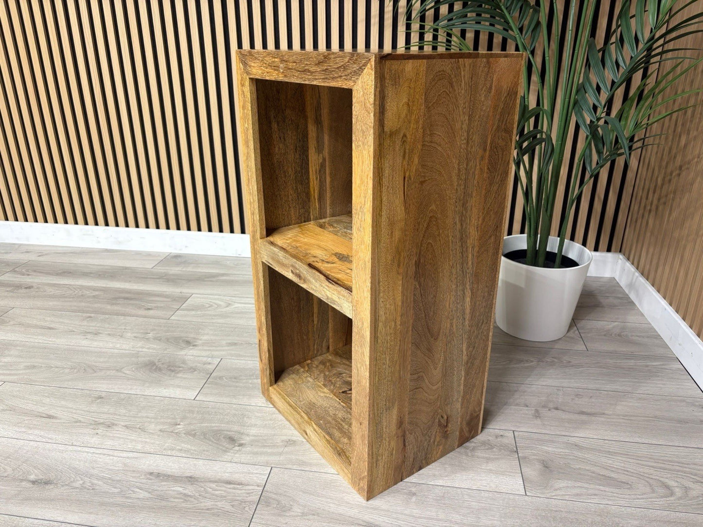 NEXT Sample - Cuba Mango Wood Small Display Cabinet - RRP: £495