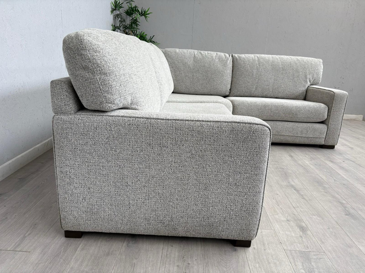 Furniture Village Fabric RHF Corner Sofa - RRP £2,295