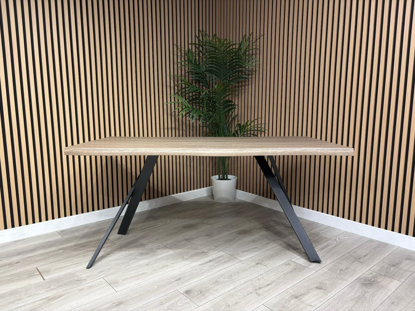 NEXT Sample - RIGA Industrial Dining Table  - RRP £599