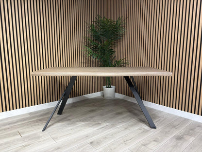 NEXT Sample - RIGA Industrial Dining Table  - RRP £599