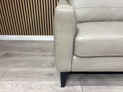 John Lewis BAILEY Style 3 Seater Leather Sofa RRP £2395