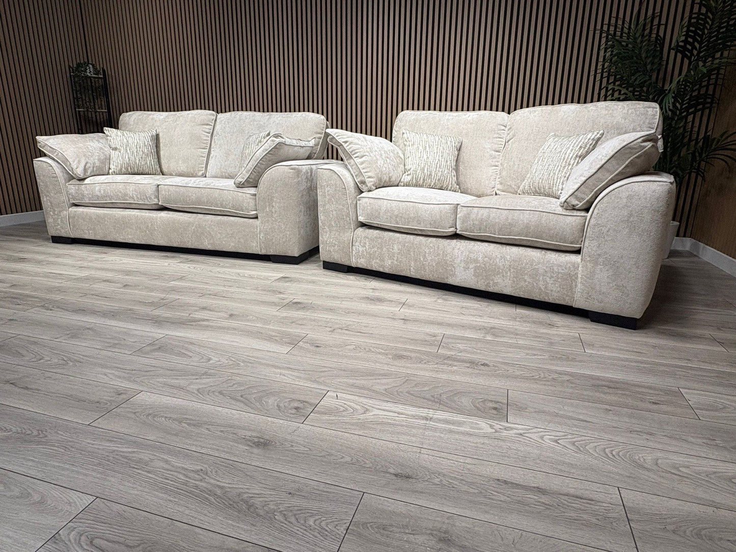 NEXT Stamford Style Fabric 3 Seater + 2 Seater Sofa Set - RRP £2450