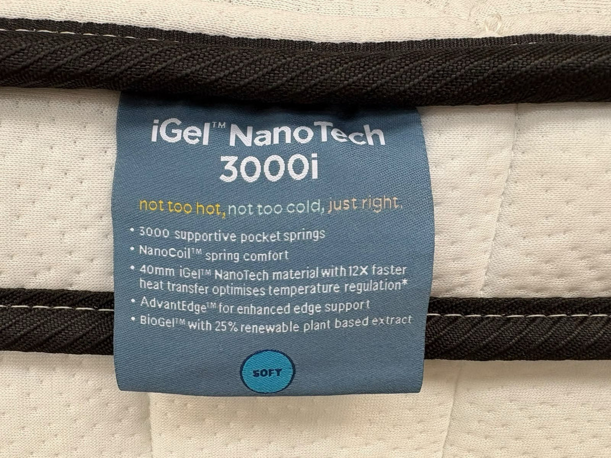 IGEL Nanotech 3000i 6ft Superking Mattress, Soft - RRP £1,949