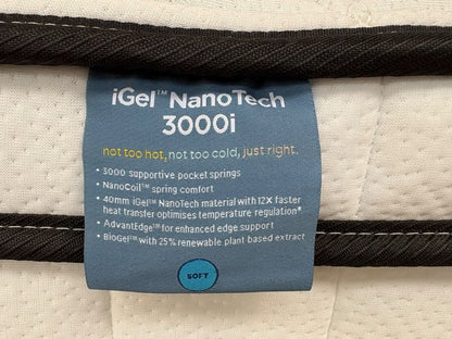 IGEL Nanotech 3000i 6ft Superking Mattress, Soft - RRP £1,949