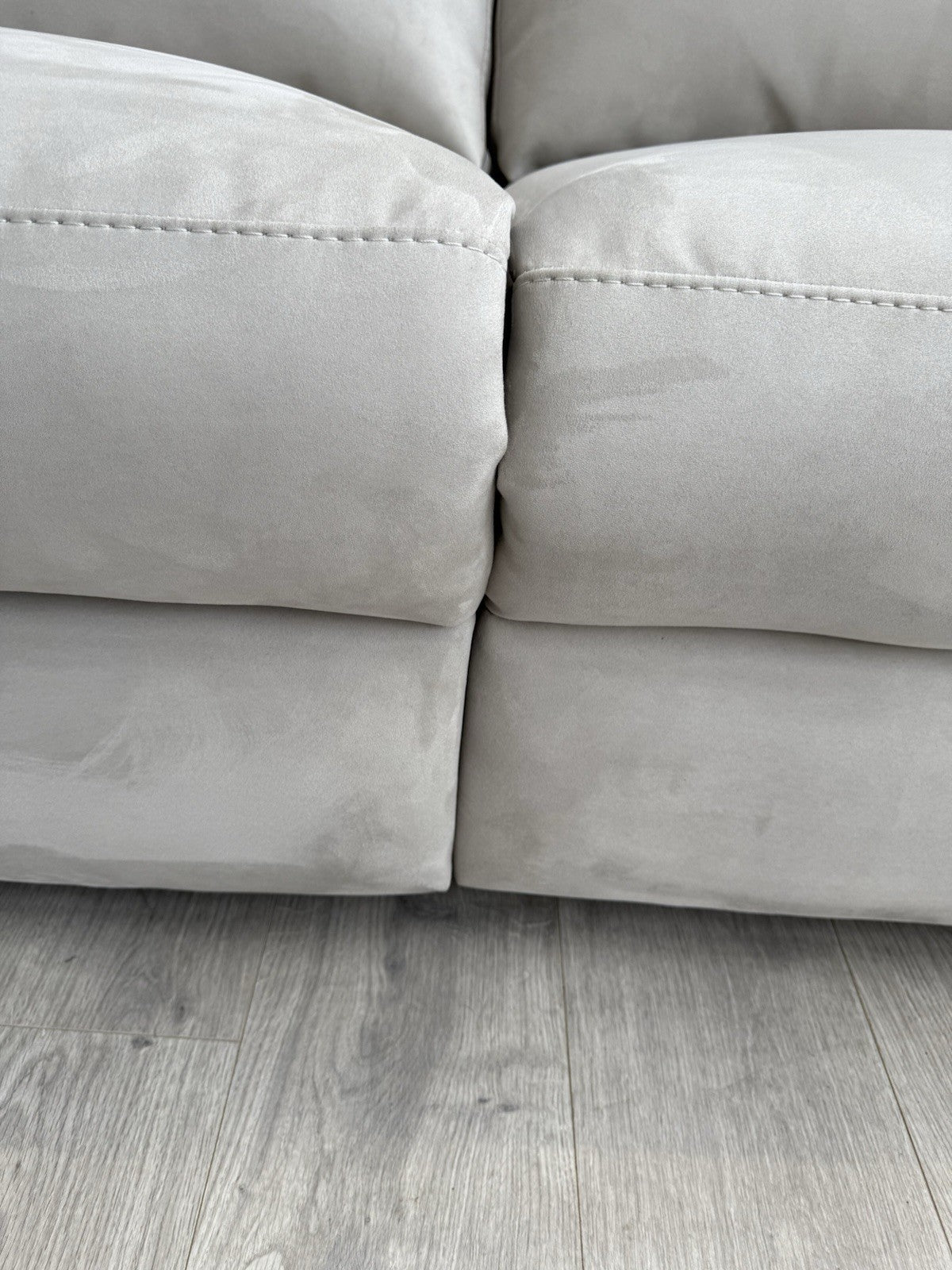 F. Village Nicoletti PEPINO 2 x 3 Seater Fabric Sofas Power Recliner - RRP £4810