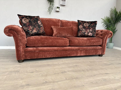 Victoria Fabric 4 Seater Sofa - RRP £2299