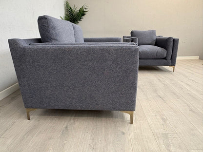 Westbridge YO-YO Fabric 3 Seater + Armchair - RRP £2000