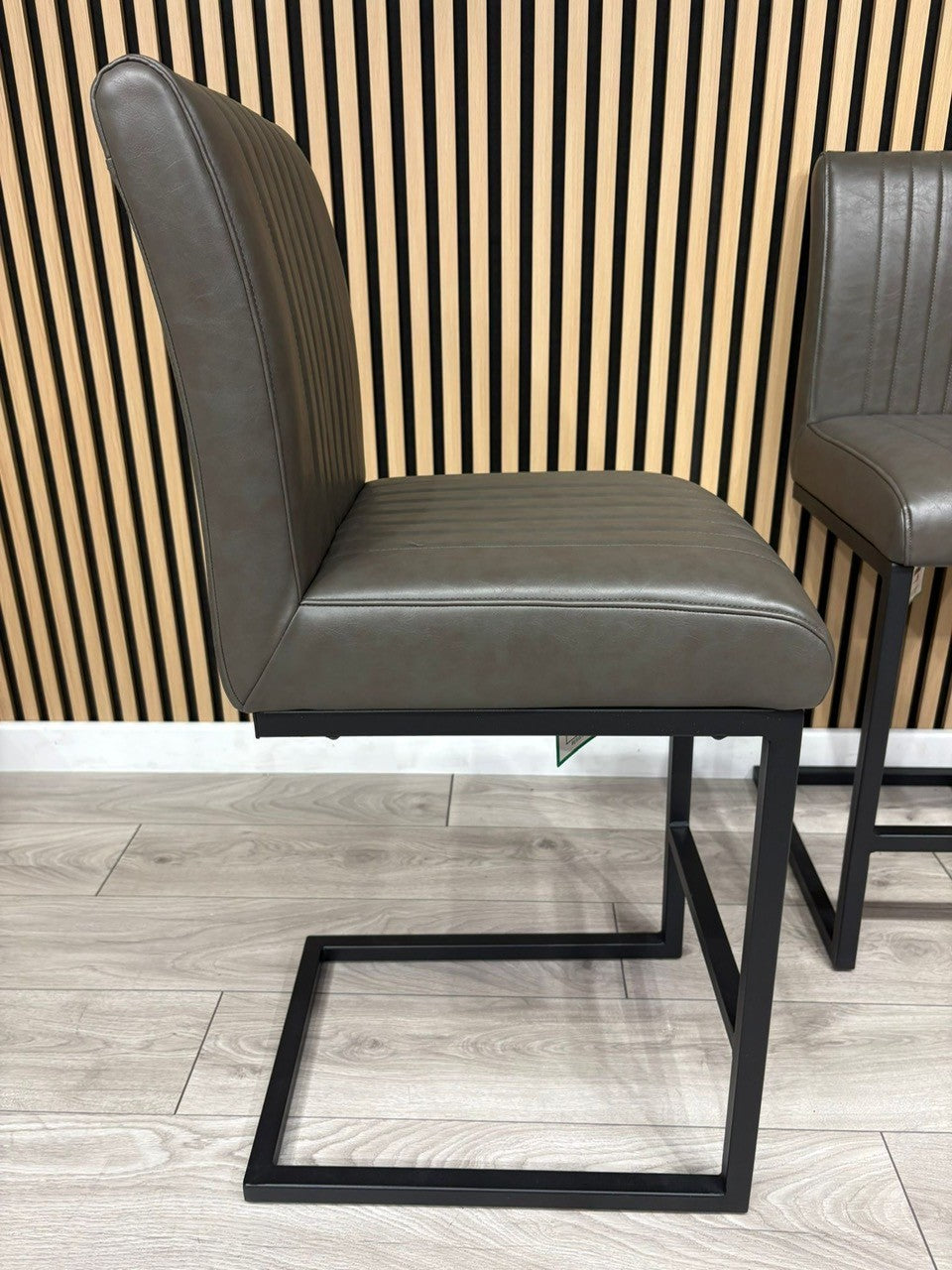 NEXT Sample - RIGA Industrial leather Bar Stools