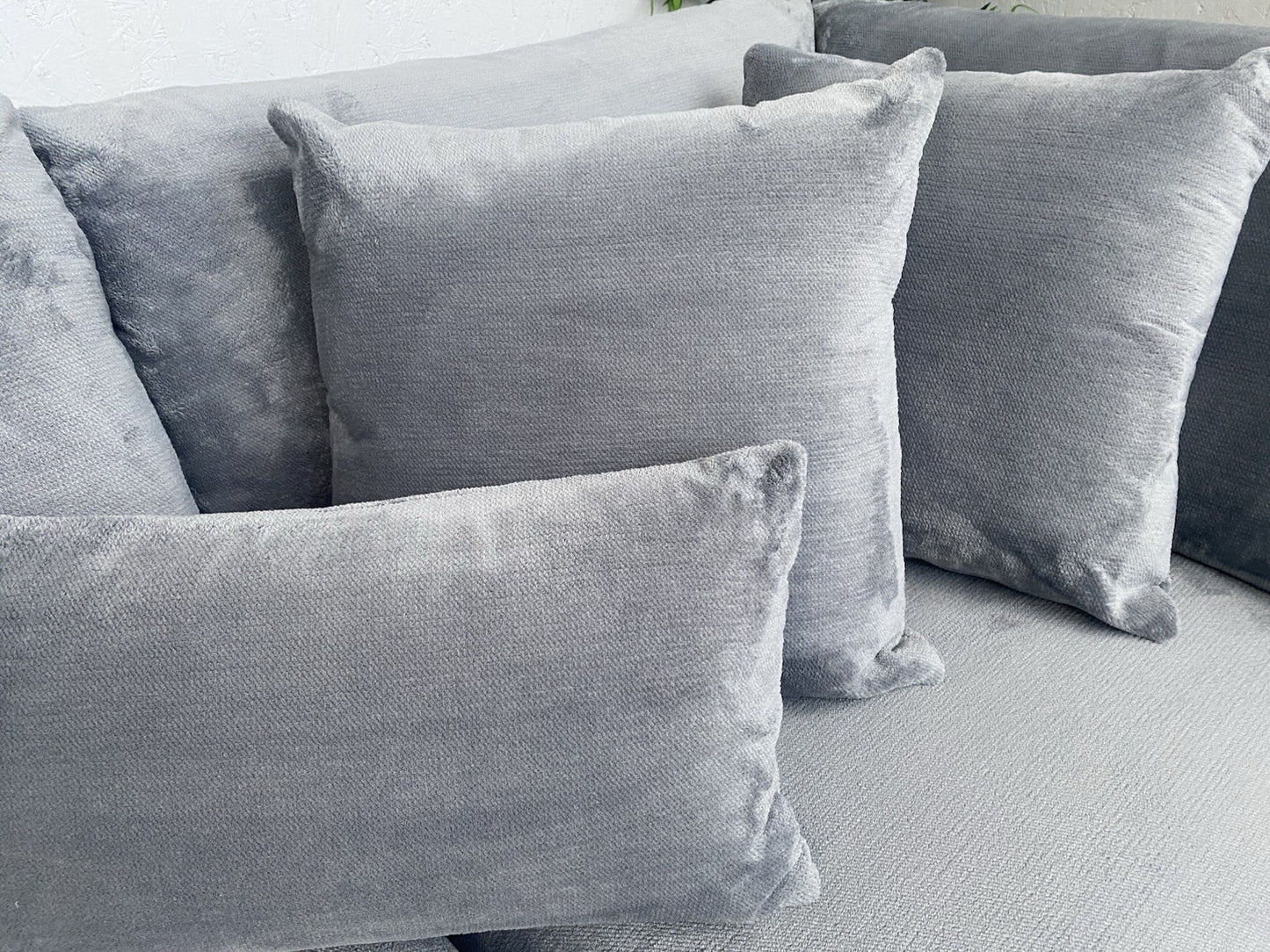 Sofology - MARBLE ARCH Style Fabric Large 2 Corner 2 Sofa, Grey - RRP £3,999
