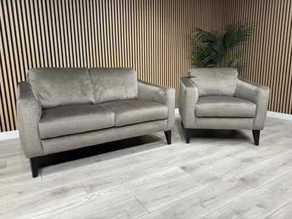 John Lewis BAILEY Style Fabric 2 Seater + Armchair Set - RRP £2590