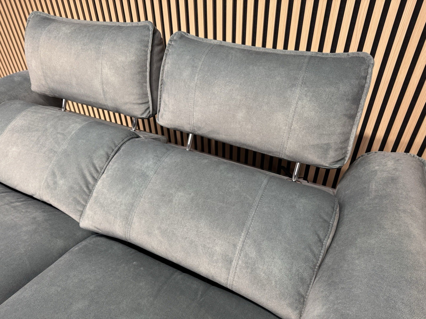 Furniture Village JUDE Fabric 2 Seater Power Recliner Sofa, Fern - RRP £1,895