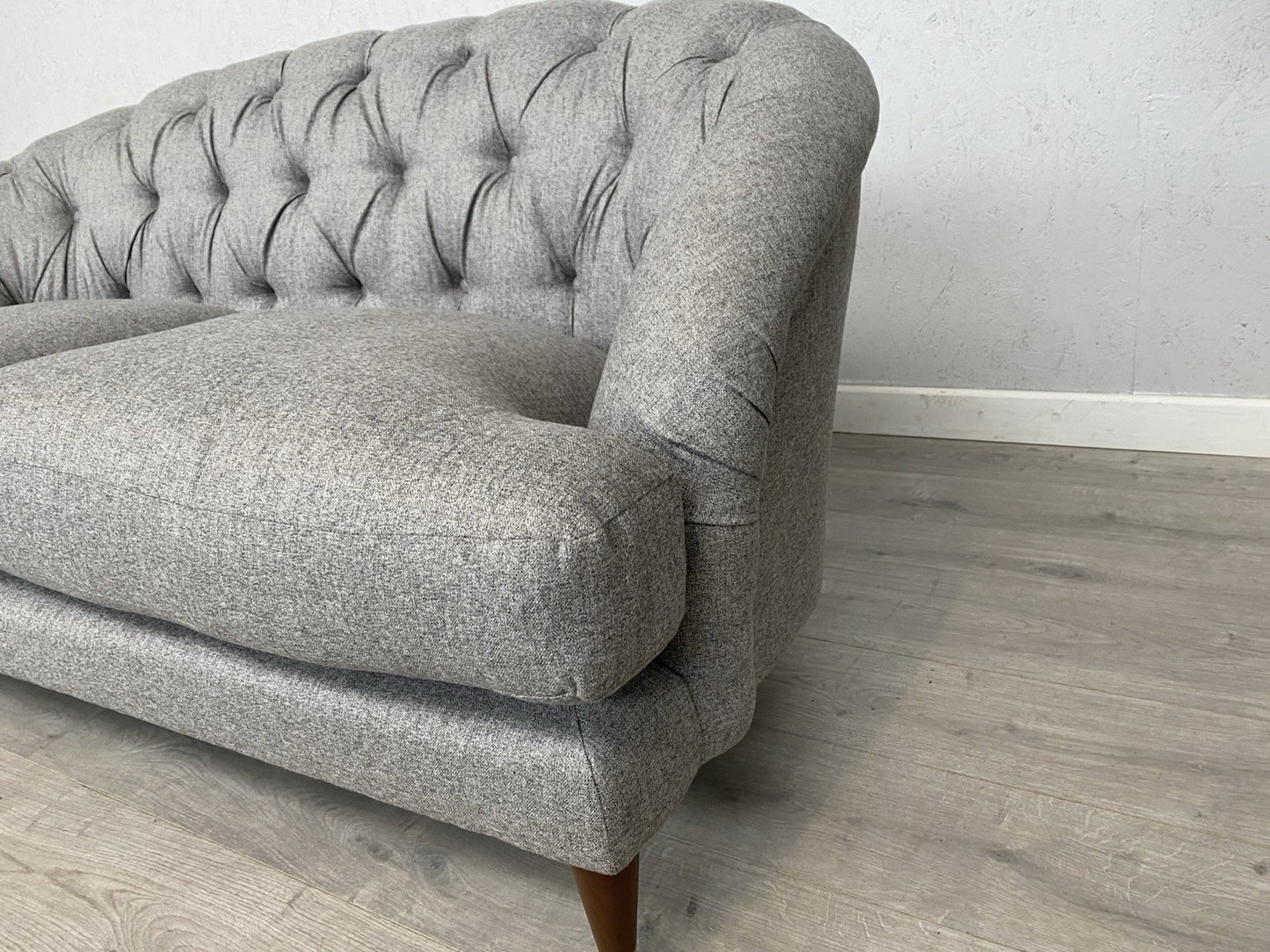 John Lewis - SWOON RADLEY Medium 2 Seater Sofa, Cinder Wool Grey - RRP £1,499