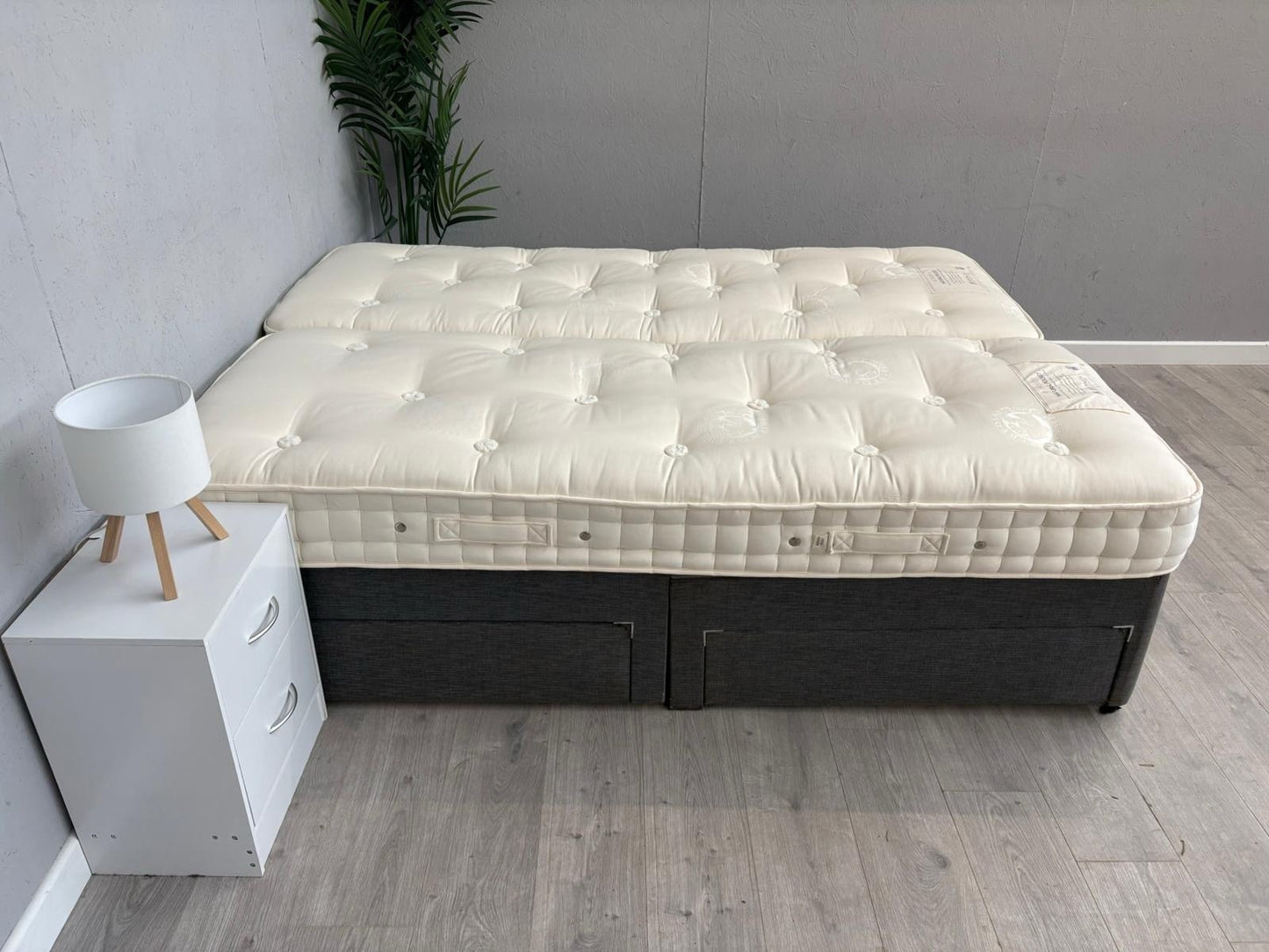 Hypnos Emotion Natural Pocket 5ft Kingsize Split Adjustable Mattress - RRP £1898
