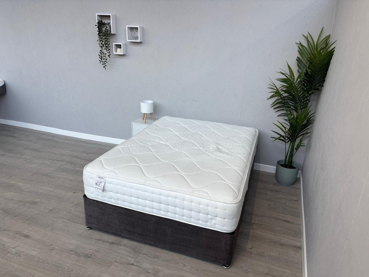 Slumberland NATURALS PREMIUM WOOL 5ft Kingsize Mattress, Medium - RRP £1,299